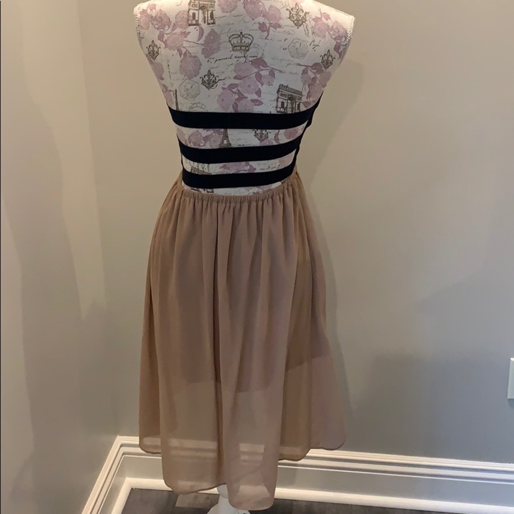 Black and brown dress - Picture 2 of 2